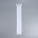Lightning "Spiral", No. 7, detachable, waterproof, automatic lock, 50 cm, white color