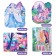 Set with curly puzzles 4 in 1 "World of Magic"