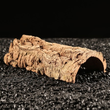 Shelter for the terrarium half -cylinder, oak bark, d = 5 - 15 cm, length 20 cm-2