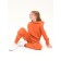 Children's sweatshirt, height 146 cm, orange color