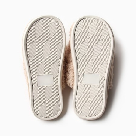 Women's slippers 40-41, beige color-15