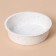 Baking form Konfinetta "Circle", silicone, d = 20 cm (inner diameter 18.5 cm), white color