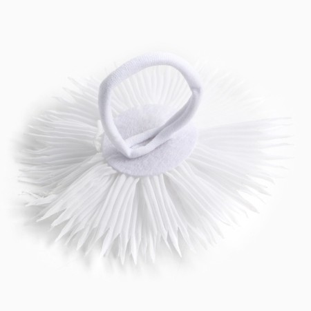 September 1. Hair bow, white, Minnie Mouse-4