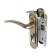 Cut Lockland RD002, with a pen, 3 keys, bronze color