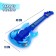 Toy musical guitar "Play and sing", with a microphone, sound effects, blue color