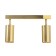 STAS "Etnes" 2xgu10 gold 29.5x6.5x16.5 cm