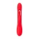 Vibro -roller with the Jos Patti Moving Language, 24 cm, silicone, red color