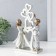 Polystone souvenir "kids and heart installation" bronze, silver 15.5x6x23 cm