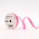Plastic tape "gloss", 1.2cm x 45m, pink