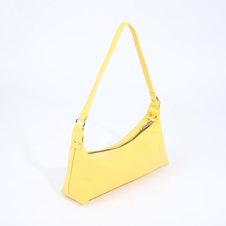 Baget bag with lightning, yellow color-1