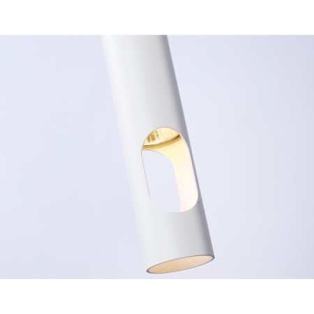 Suspended lamp with a replaceable lamp Ambrella Light, Techno, TN5106, GU10, white color-1