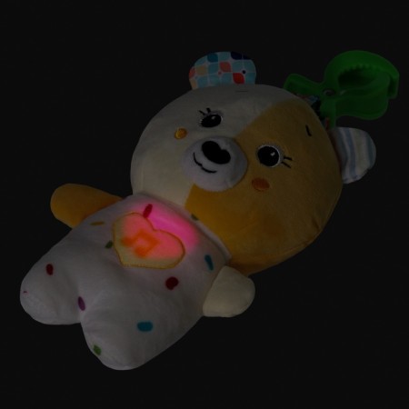 Musical toy for sleeping "Zapshka: Bear", sound and light effects, with a suspension-4