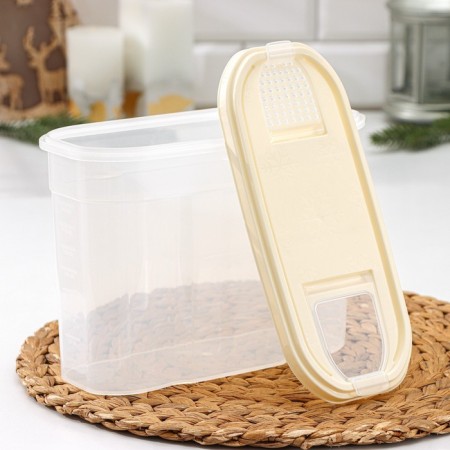 Capacity for bulk products "Fairy Tale", 2.5 l, white color-6