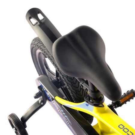 Bicycle 14 ’’ maxiscoo Air Pro, yellow matte color-6