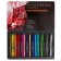 Pencils are whole, in a metal box, 24 colors