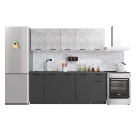 Hinged cabinet 600 Simple, 600x300x600, light/white atelier-2