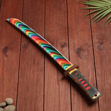 Wooden souvenir "Katana" mix-2