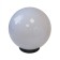 Lamp Garden Era "Shar" E27, IP44, 150W, 400x400x420 mm, black