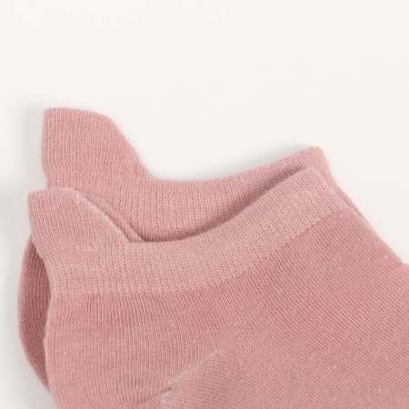 Women's socks shortened, pink color, size 36-40-1