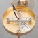 Augustine chandelier 2x40W E27 gold 58x13.5x23cm Ritter