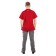 T-shirt Payer Travel Mob, Cotton, Bordeaux, XXL