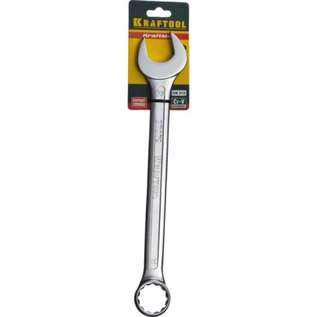 The key combined key Kraftool 27079-32, CR-V, chrome, 32 mm-1