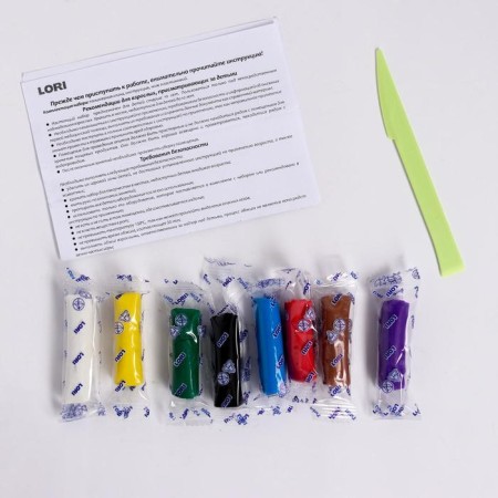 Polymer clay 8 cv. Set number 1-3