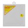 Examinated "Vento" DR2020PZ, 200 x 200 mm, with a pressure lock "Push", plastic