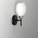 Sconces Citilux "Florida" CL148315, 15x23.5 cm, 1x60W, E14, Black Color Black