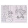Coloring. Connect by the numbers “Masha and the bear. Breathe! Do not breathe! "