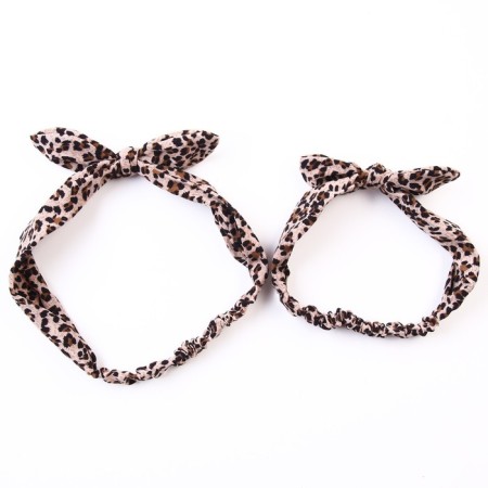 Dressing set for mom and daughter Leopard Print-3