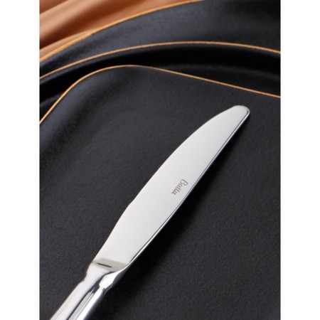 Dessert knife "Middleton", length 20.7 cm, thickness 8 mm, silver color-1