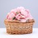 Decorative basket "Chamomile", 25 x 18 x 9 cm, water hyacinth