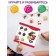 Loto wooden "Vegetables and fruits"