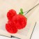Artificial flowers "Carnation Trio" 11x58 cm, red