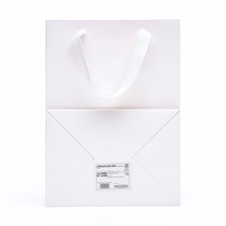 Gift package, with a window, 25 x 18 x 13 cm, white-2