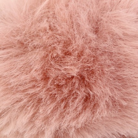 Pompon Artificial fur "cappuccino" d = 7 cm-1