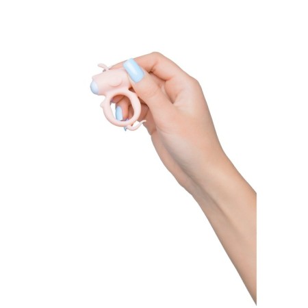 Vibrocolor on the penis A-Toys byfa Kear, silicone, d = 2 cm, pink color-4