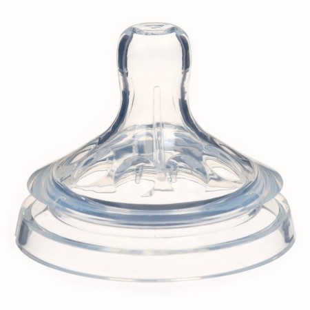 Finding bottle, Natural, 260 ml., +6 months, wide throat 50 mm, black color black-7
