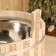 Gang of linden "Russian patterns", 15 l, stainless insert