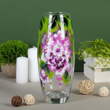 Ваза "Сирень" овал 26 см-1