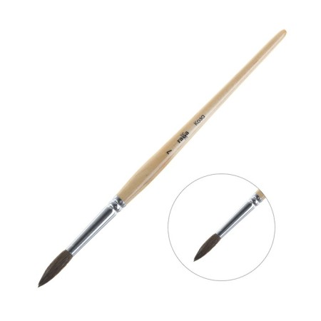 Cossack brush, round No. 7, Gamma