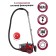 Pioneer VC345C vacuum cleaner, cyclone, 2100W, 2 l, red color
