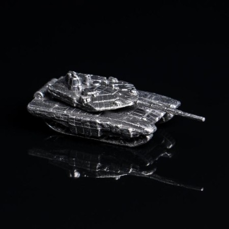 Tin figure "Collection tanks. Tank T-90 Vladimir", brass