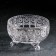 Crystal salad bowl on the leg, d = 12.5 cm