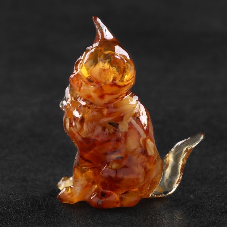 Souvenir "Cat", amber-1
