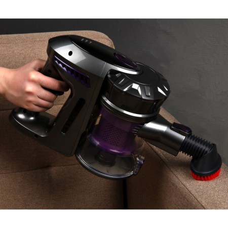 Vertical vacuum cleaner Windigo Luc-2210, 150 watts, 0.5 l, wireless, purple-26