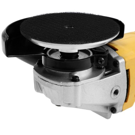 Velcro nozzle for drill and ushm tundra, thick aluminum disk, with an adapter, 100 mm-5