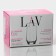 A set of glass glasses LAV "Almaz", 385 ml, 6.2 × 14.2 cm, 6 pcs