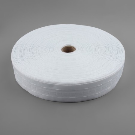 The curtain tape is classic, matte, 4 cm, 100 ± 1 m, white color-5